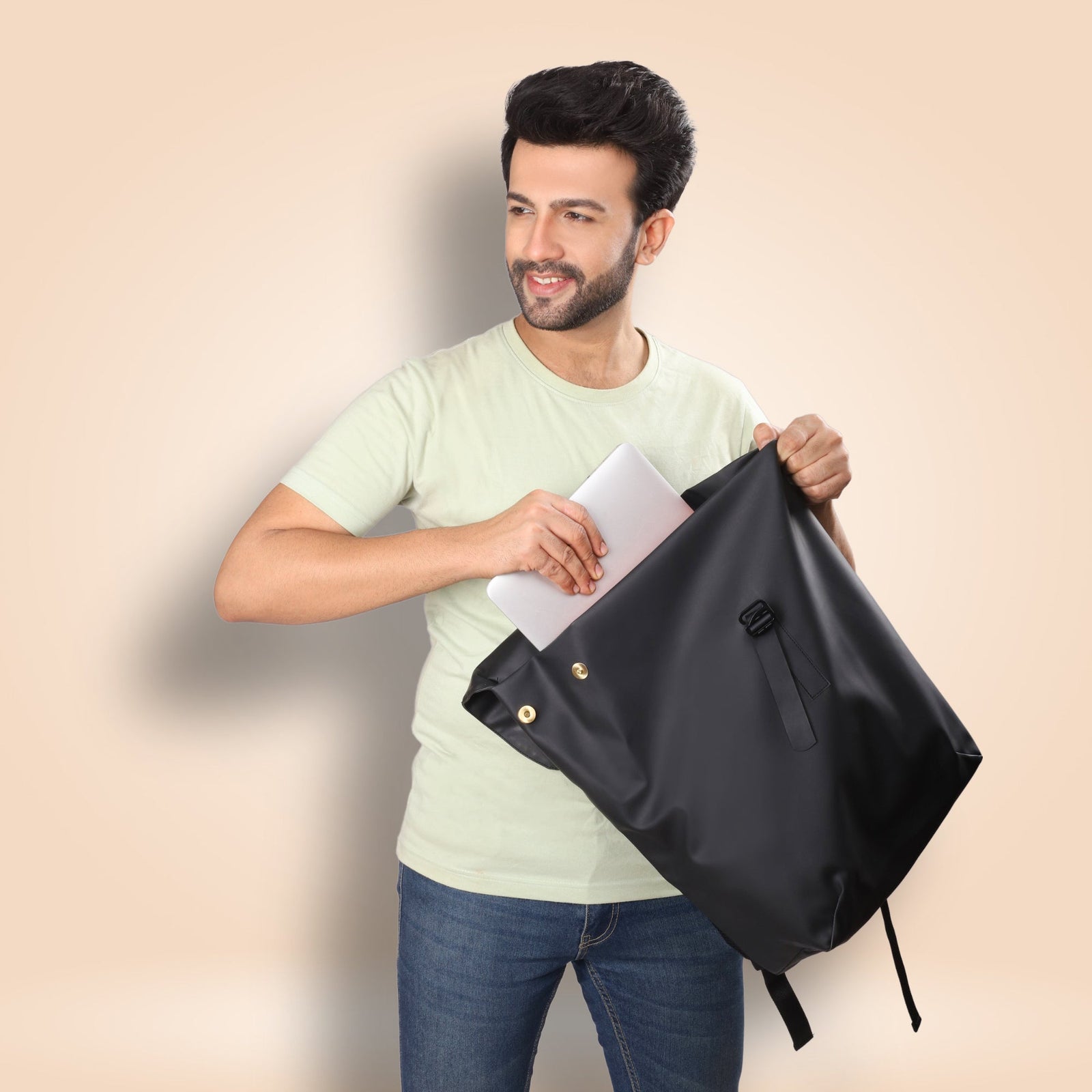 Black | Protecta Crossover Laptop Backpack - 3