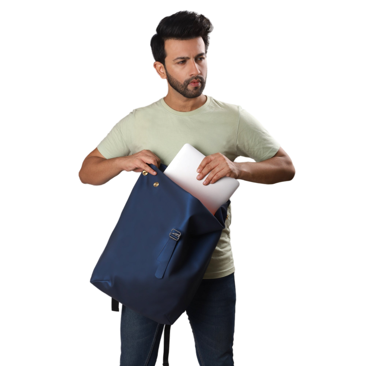 Blue | Protecta Crossover Laptop Backpack - 3