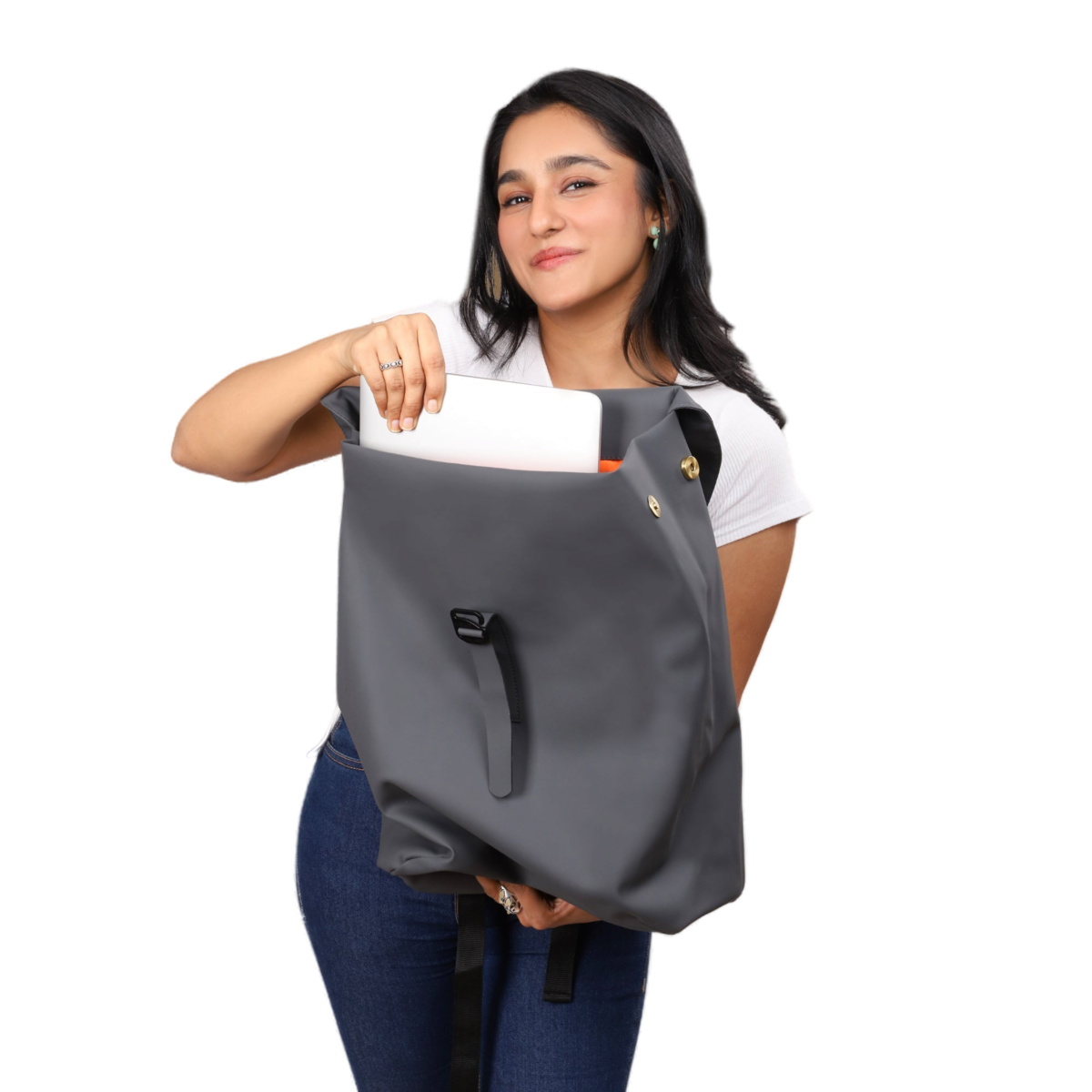Grey | Protecta Crossover Laptop Backpack - 3