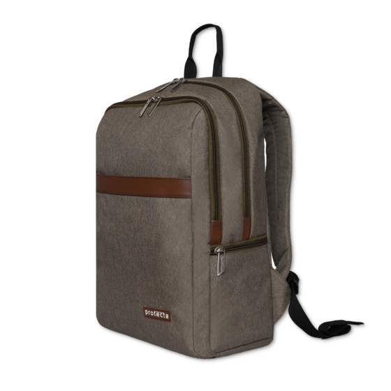 Brown | Protecta Delight Laptop Backpack - 3