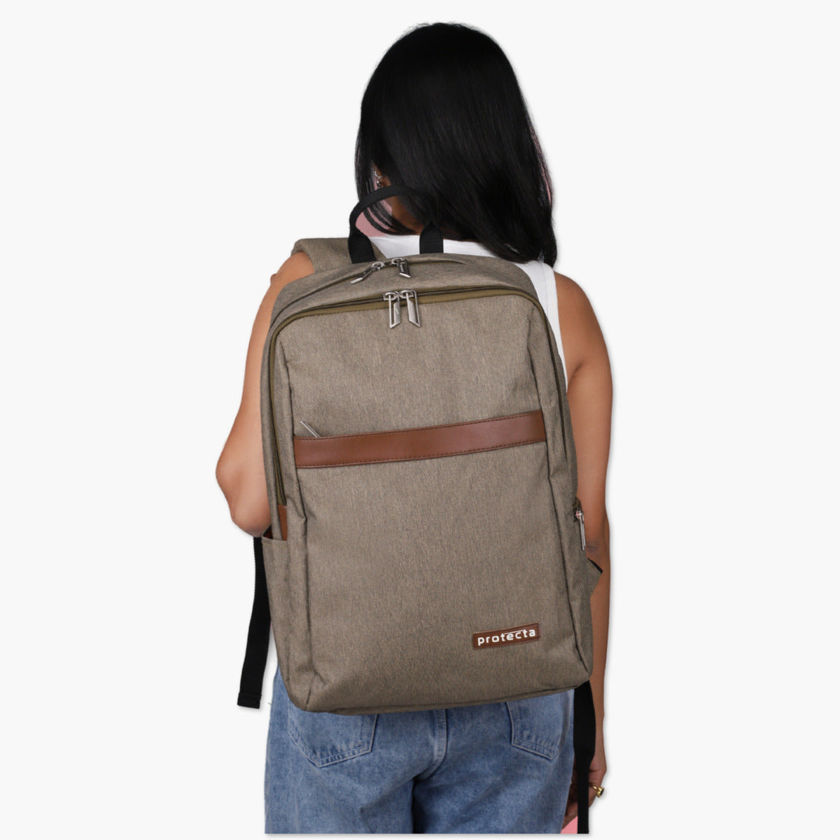 Brown | Protecta Delight Laptop Backpack - 8