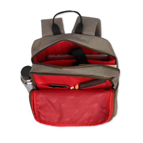 Brown | Protecta Delight Laptop Backpack - 6
