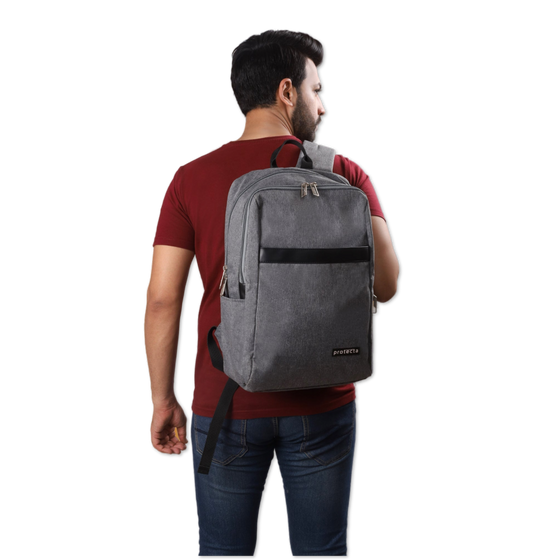 Grey | Protecta Delight Laptop Backpack - 1