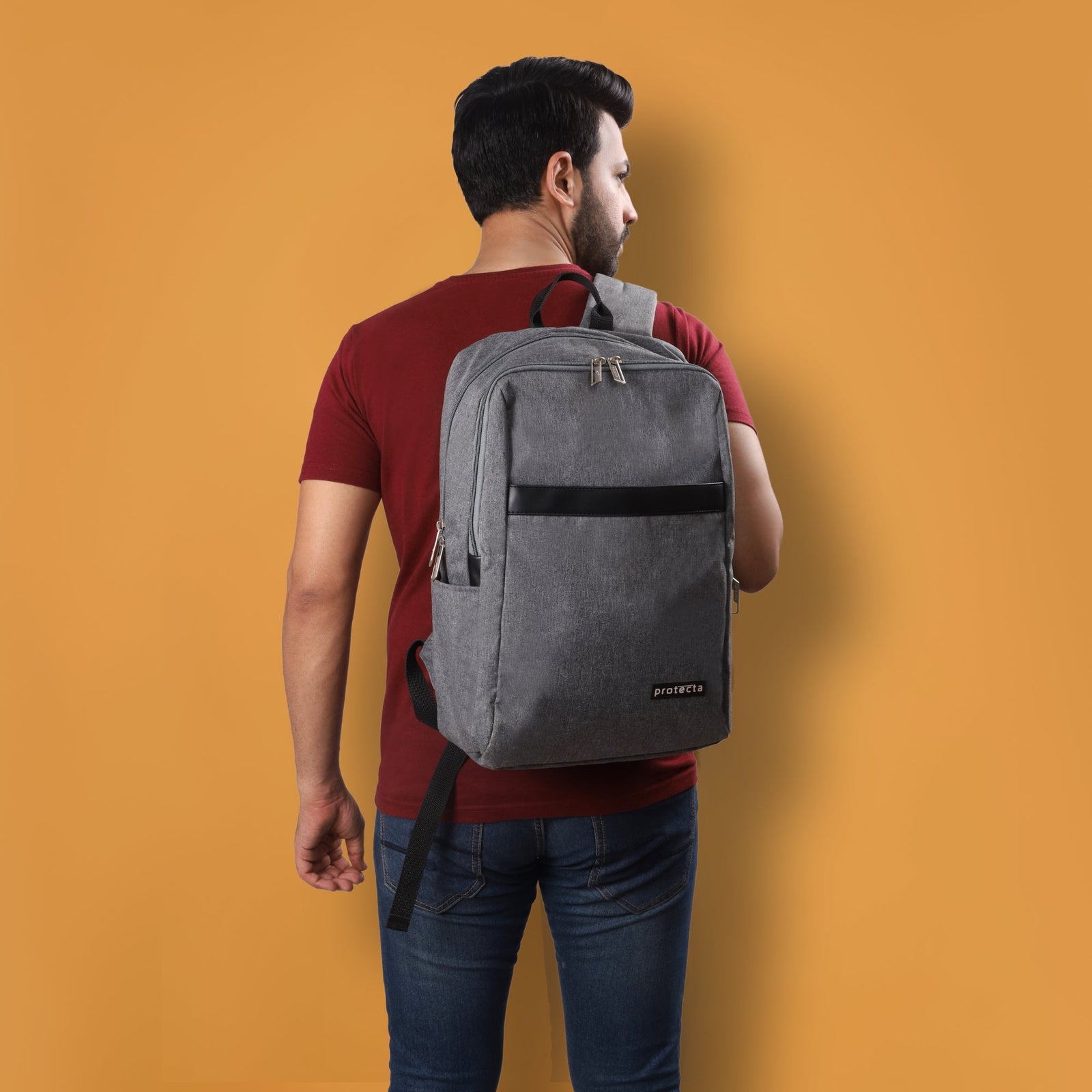 Grey | Protecta Delight Laptop Backpack - 1