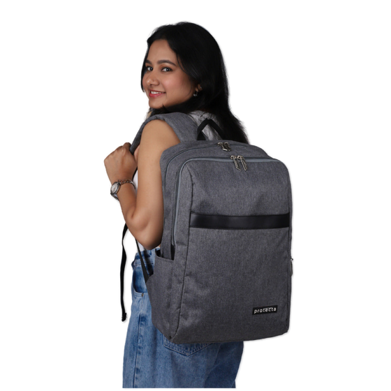 Grey | Protecta Delight Laptop Backpack - 8