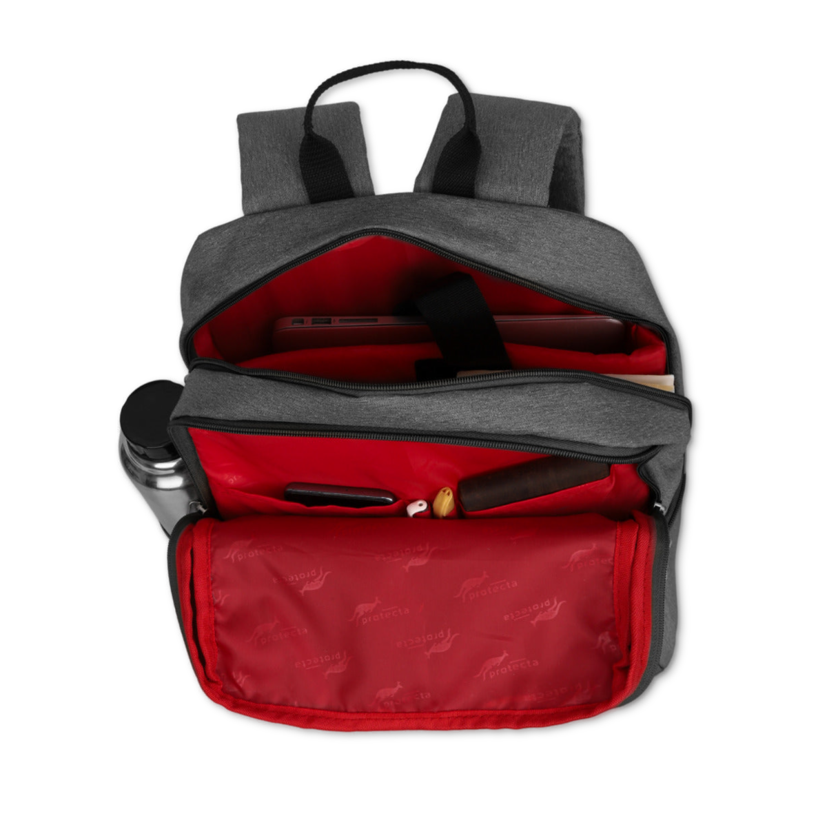Grey | Protecta Delight Laptop Backpack - 6