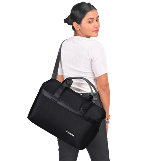 Black | Protecta Early Lead Anti-Theft Office Laptop Bag - 3