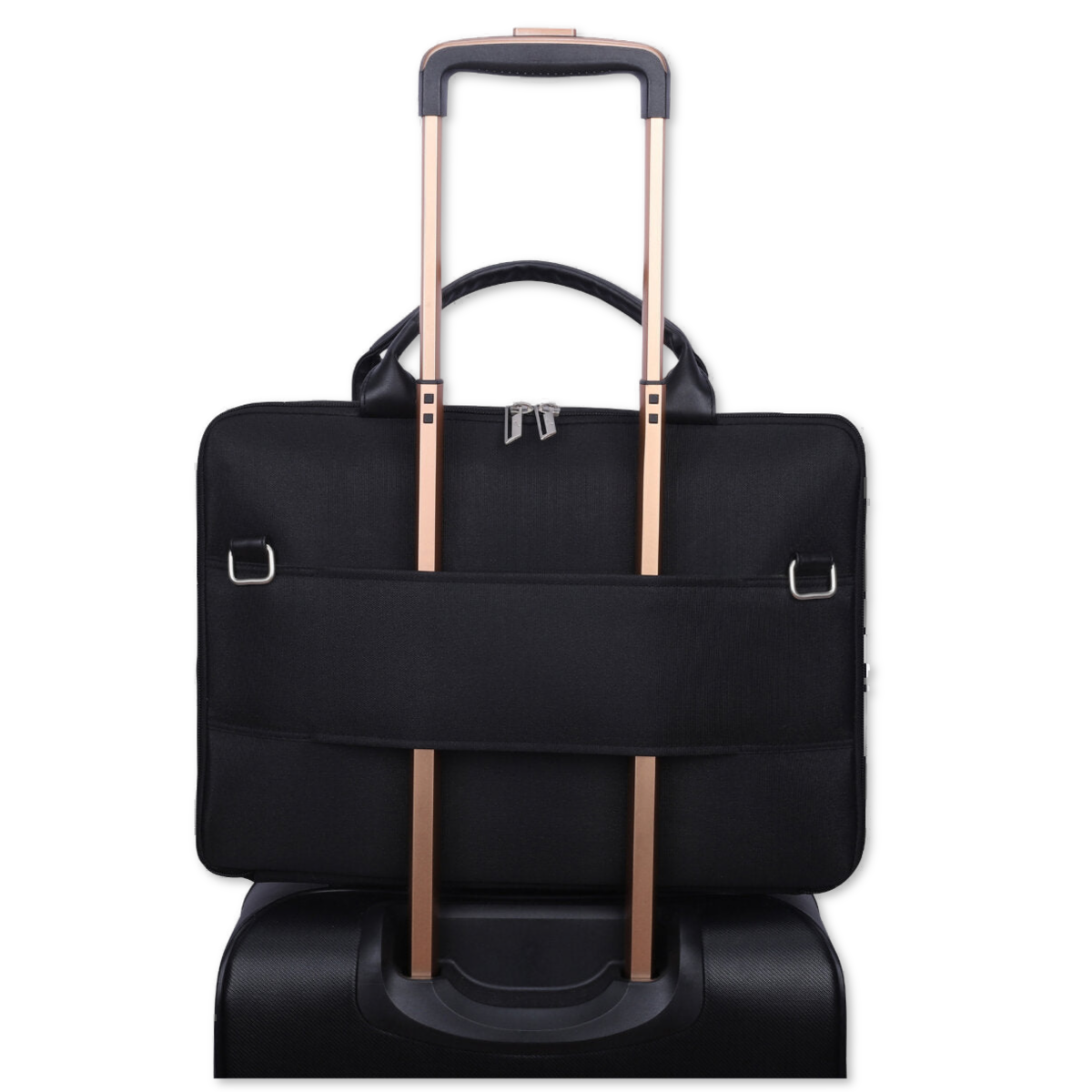 Black | Protecta Early Lead Anti-Theft Office Laptop Bag - 8