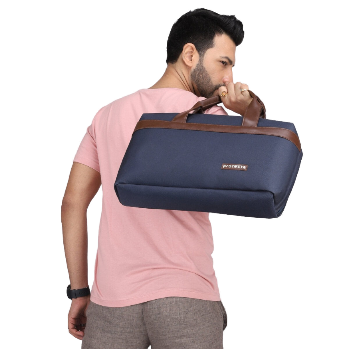Blue | Protecta Early Lead Anti-Theft Office Laptop Bag - 3
