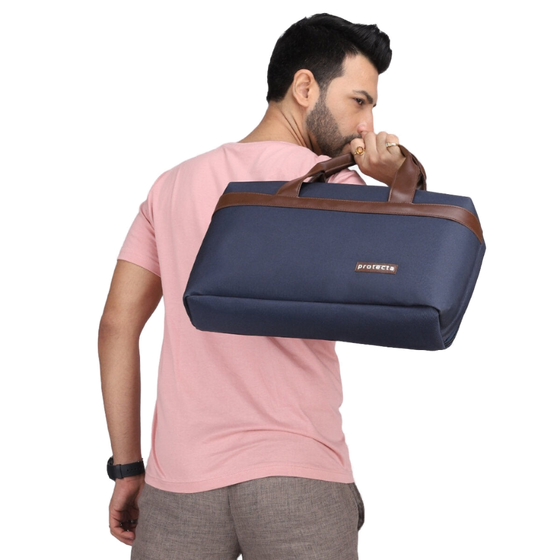 Blue | Protecta Early Lead Anti-Theft Office Laptop Bag - 3