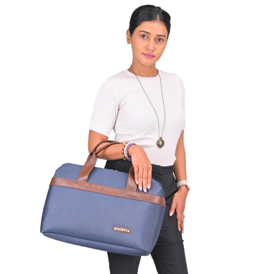 Blue | Protecta Early Lead Anti-Theft Office Laptop Bag - 5