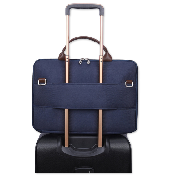 Blue | Protecta Early Lead Anti-Theft Office Laptop Bag - 8