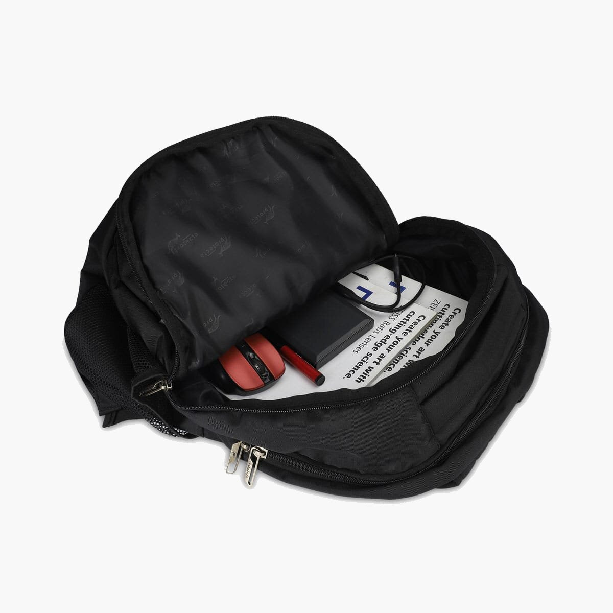 Black | Protecta Enigma Laptop Backpack-3