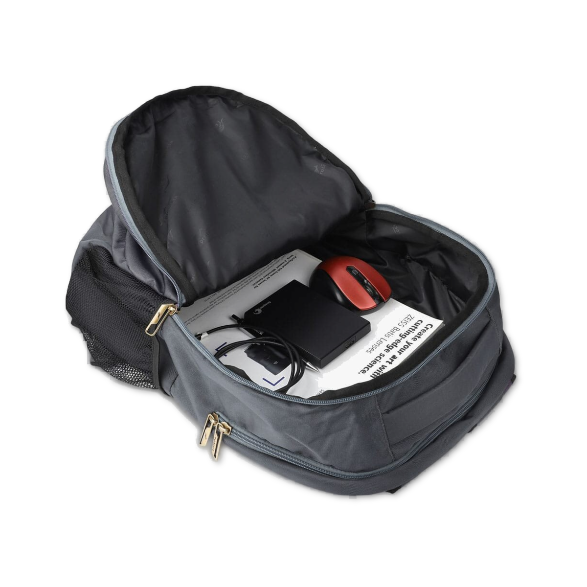 Grey | Protecta Enigma Laptop Backpack-5