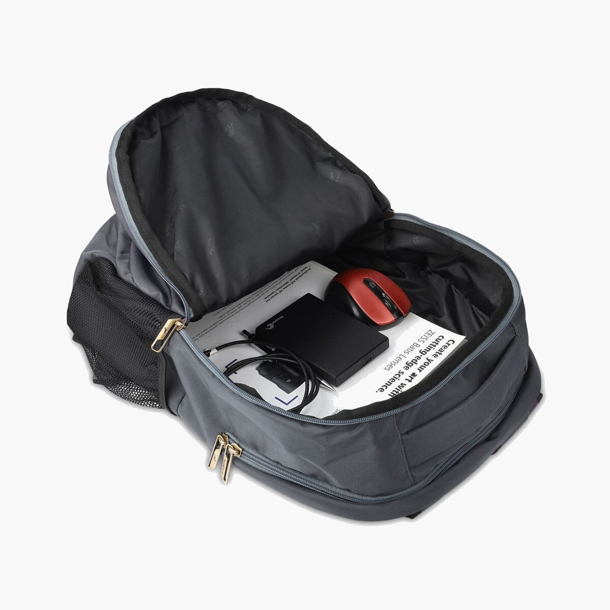 Grey | Protecta Enigma Laptop Backpack-5