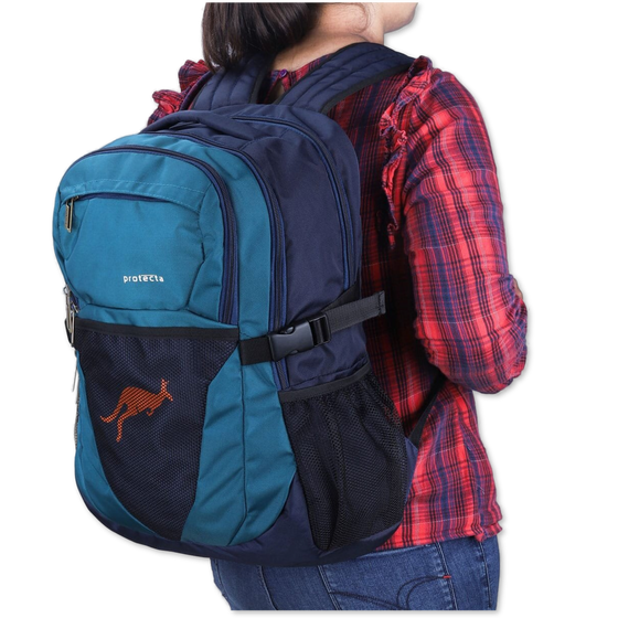 Navy-Astral | Protecta Enigma Laptop Backpack-6