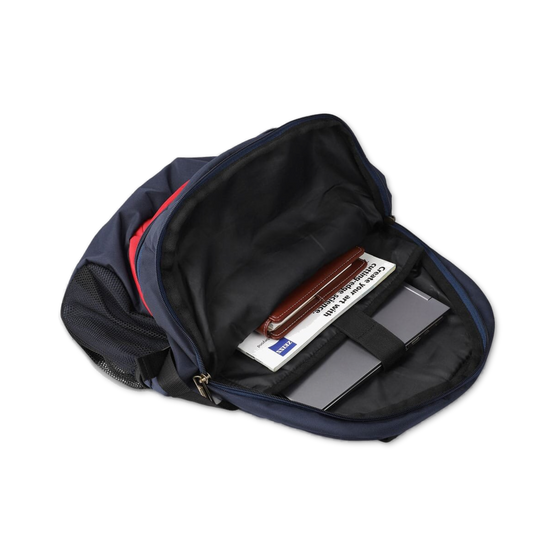 Navy-Red | Protecta Enigma Laptop Backpack-5