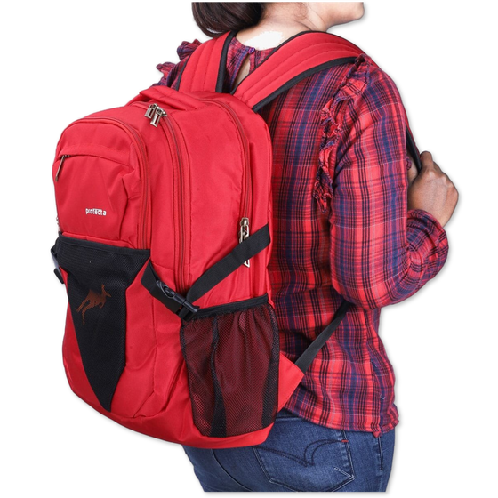 Red | Protecta Enigma Laptop Backpack-6