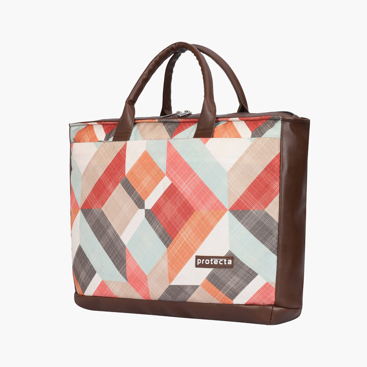 Geometric Print | Protecta Evenly Poised Office Laptop Bag for Women - 2