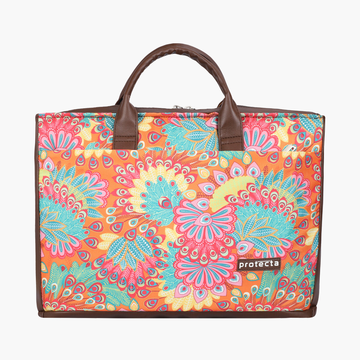 Paisley Print | Protecta Evenly Poised Office Laptop Bag for Women - Main