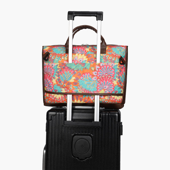 Paisley Print | Protecta Evenly Poised Office Laptop Bag for Women - 8