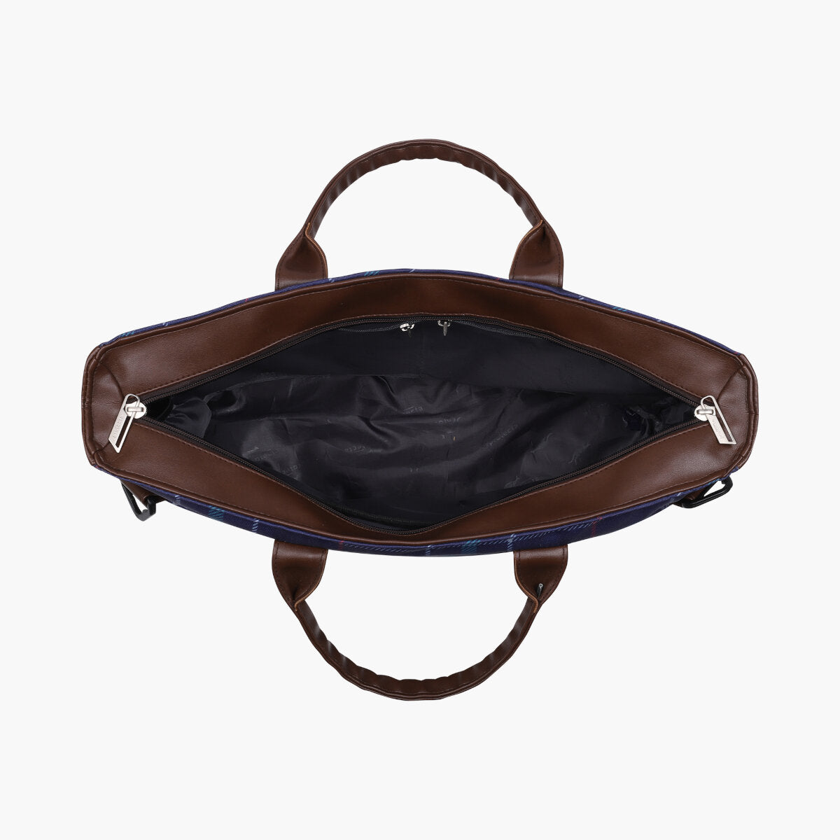 Plaid Print | Protecta Evenly Poised Office Laptop Bag for Women - 3