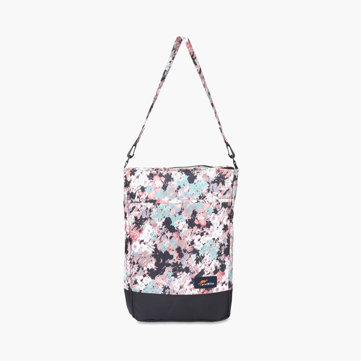Abstract Flowers | Protecta Flair Convertible Laptop Backpack Tote-1
