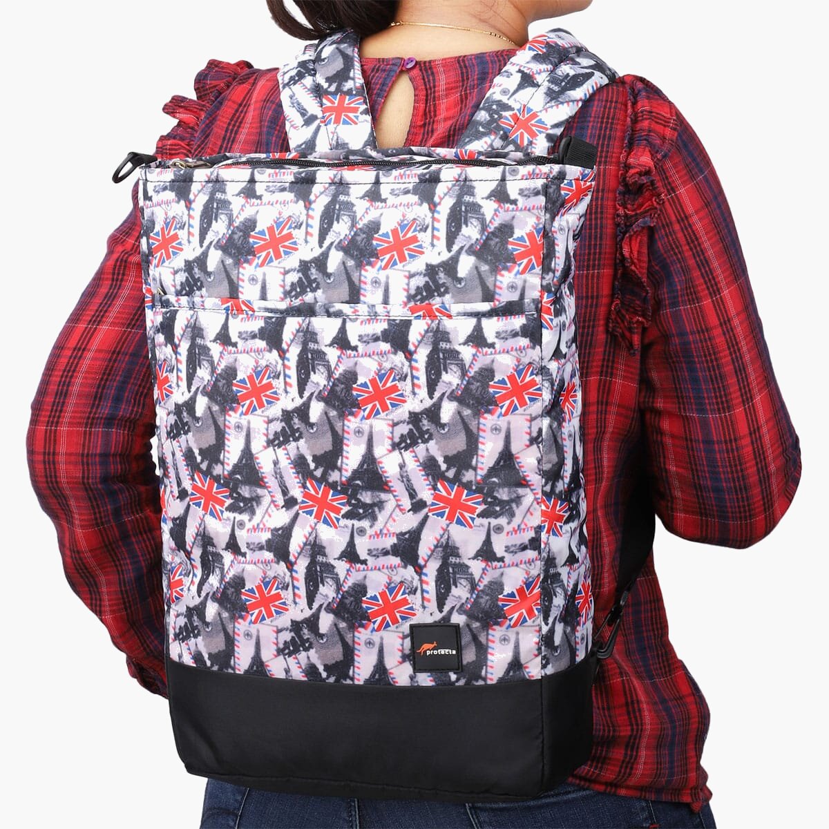 Euro | Protecta Flair Convertible Laptop Backpack Tote-6