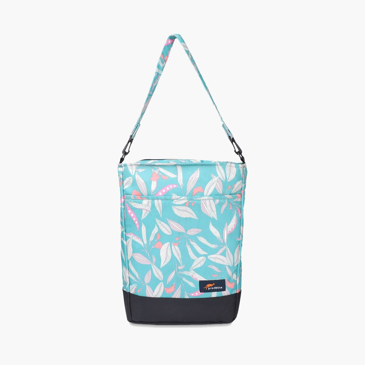 Green Leafy | Protecta Flair Convertible Laptop Backpack Tote-2