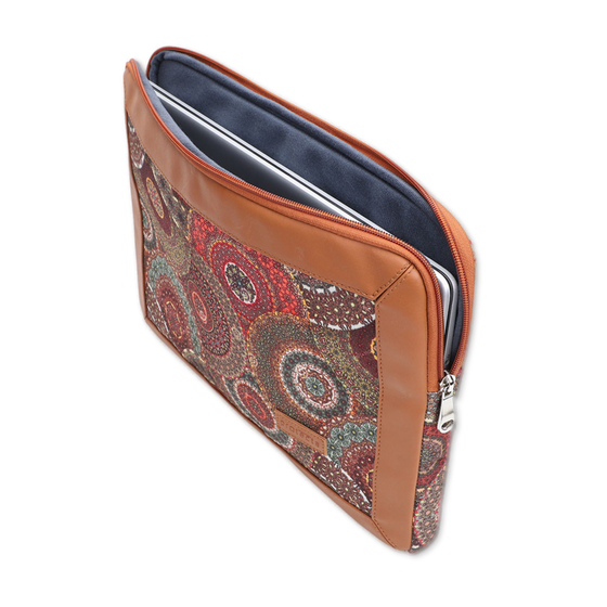 Mauve Mosaic |Framed MacBook Sleeve - 5