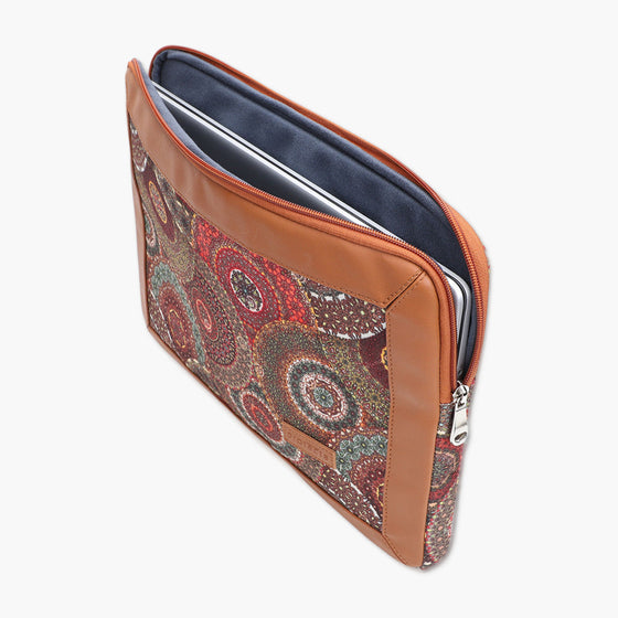 Mauve Mosaic |Framed MacBook Sleeve - 5