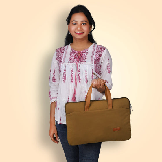 Beige | Protecta Grace Laptop Bag - 1