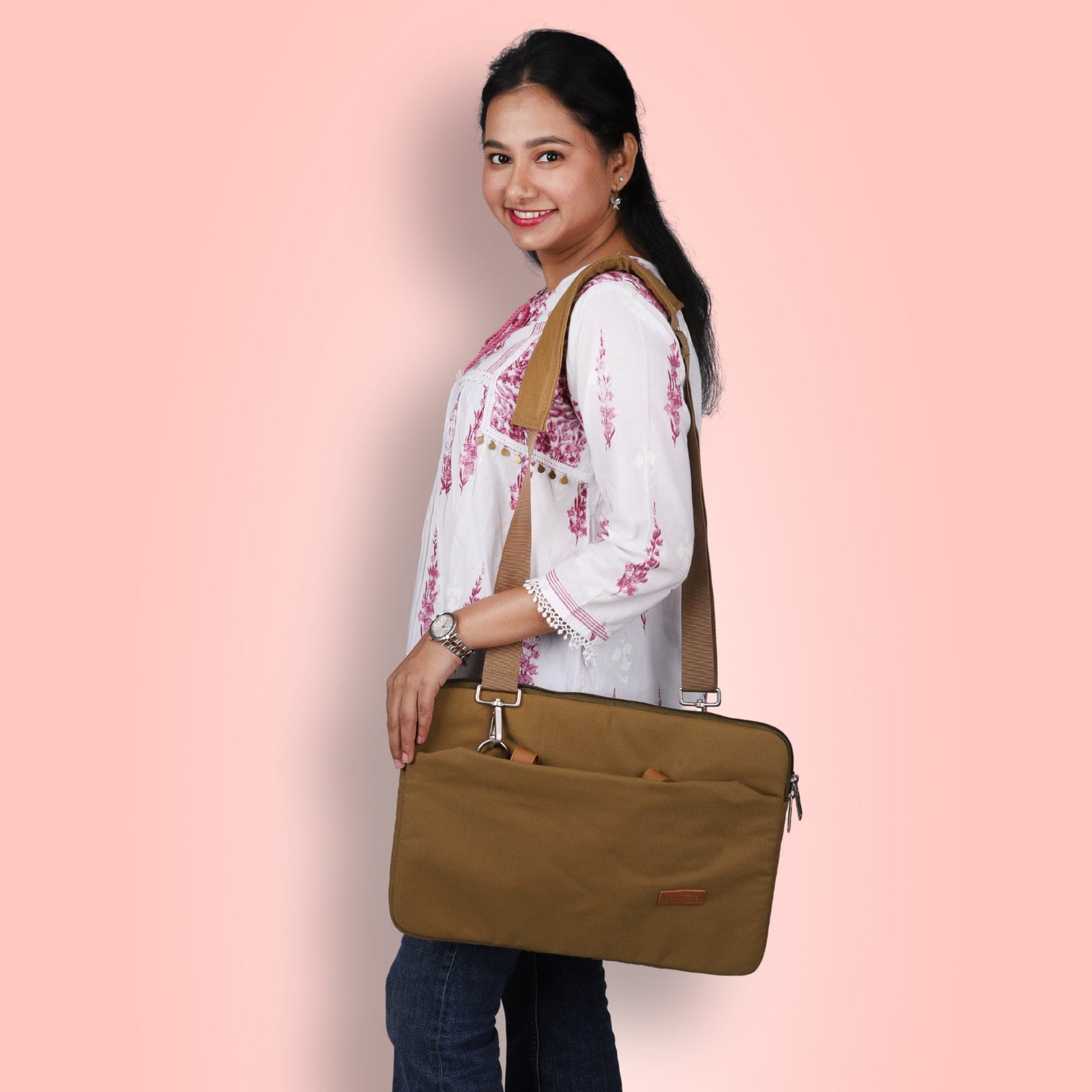 Beige | Protecta Grace Laptop Bag - 2