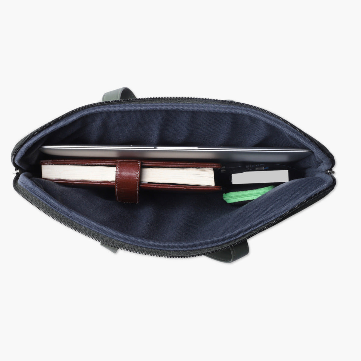 Olive Green | Protecta Grace Laptop Bag - 7