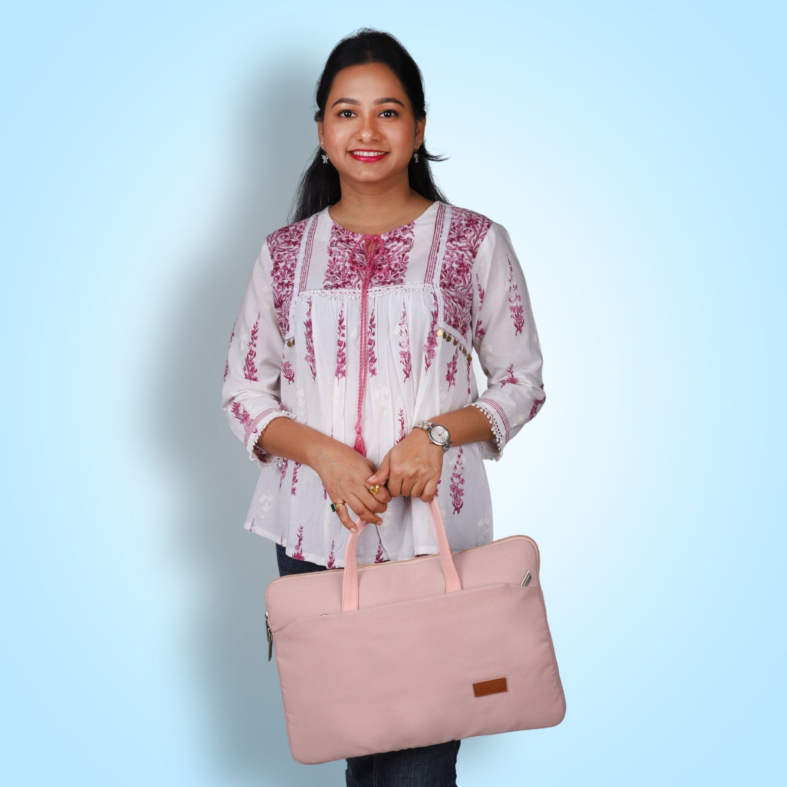 Pink | Protecta Grace Laptop Bag - 1
