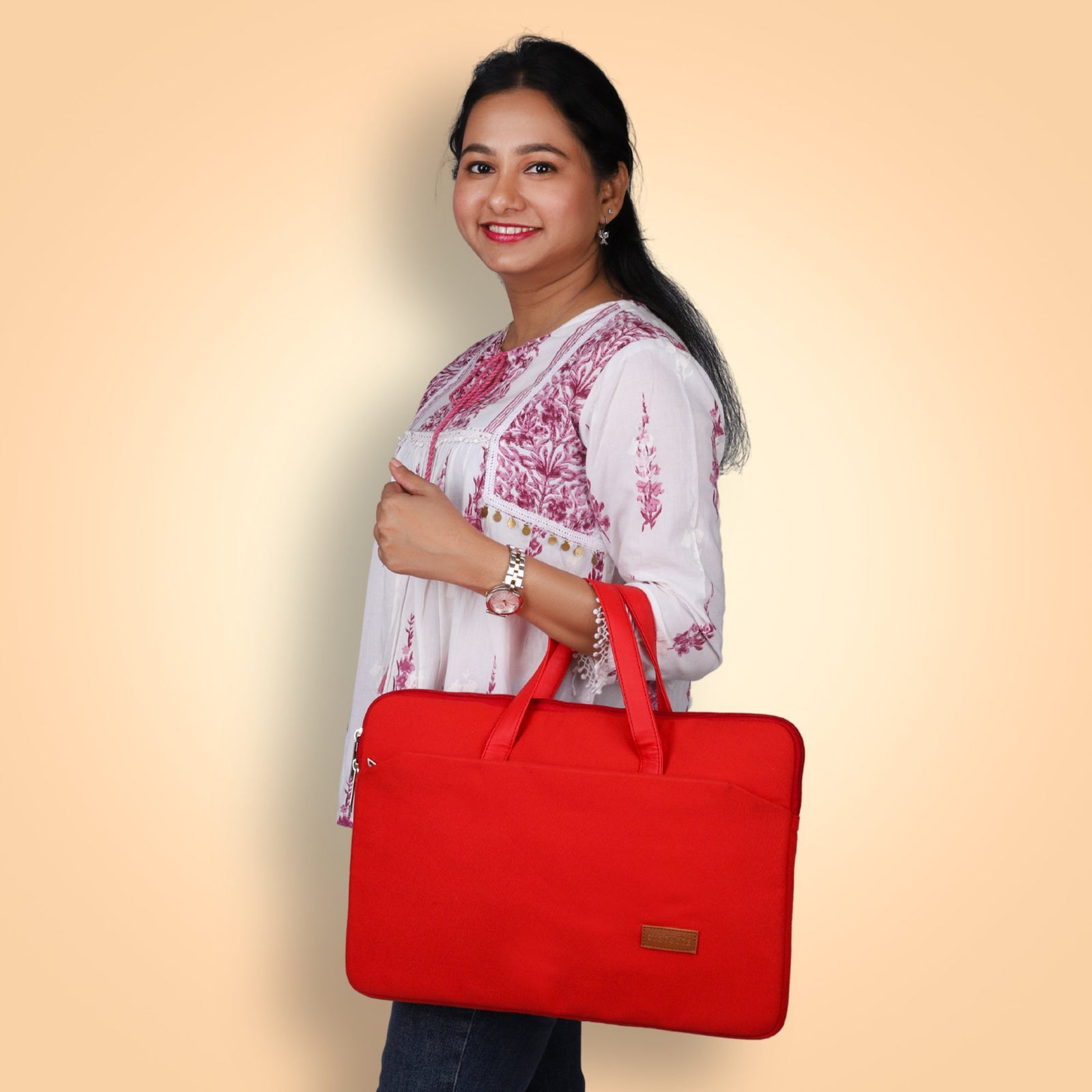 Red | Protecta Grace Laptop Bag - 1