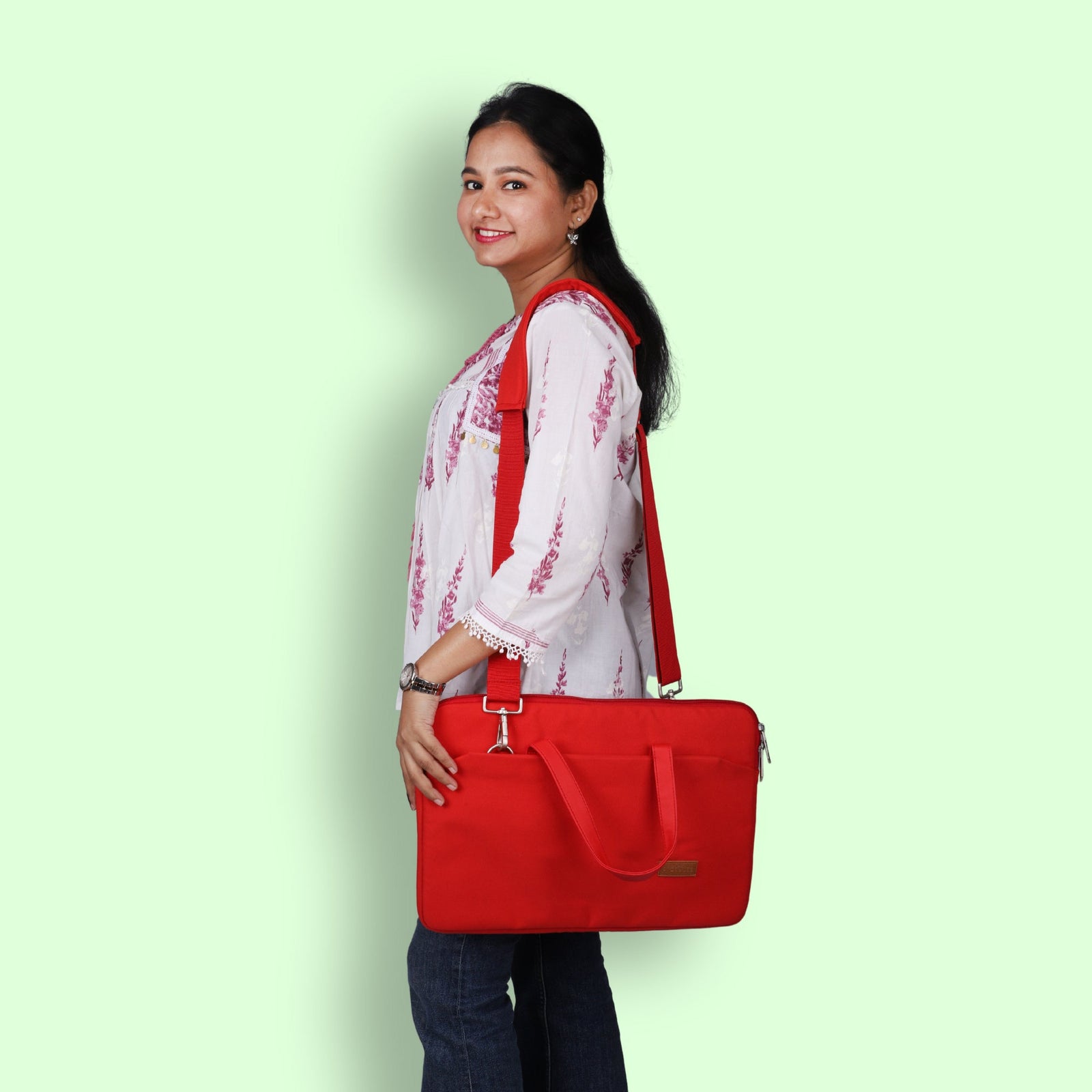 Red | Protecta Grace Laptop Bag - 2