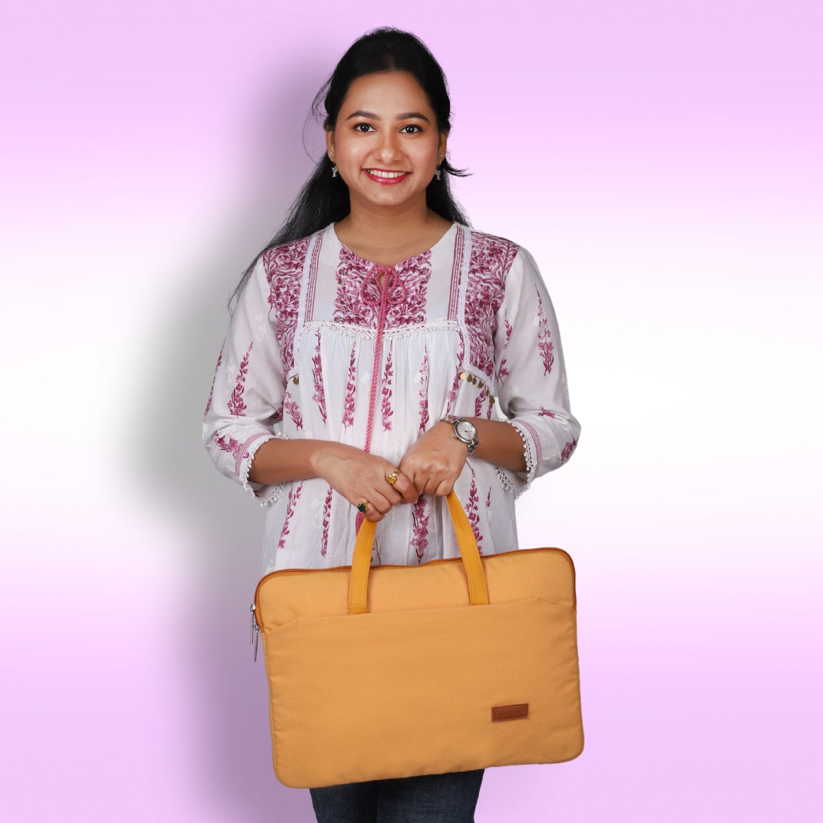 Yellow | Protecta Grace Laptop Bag - 1