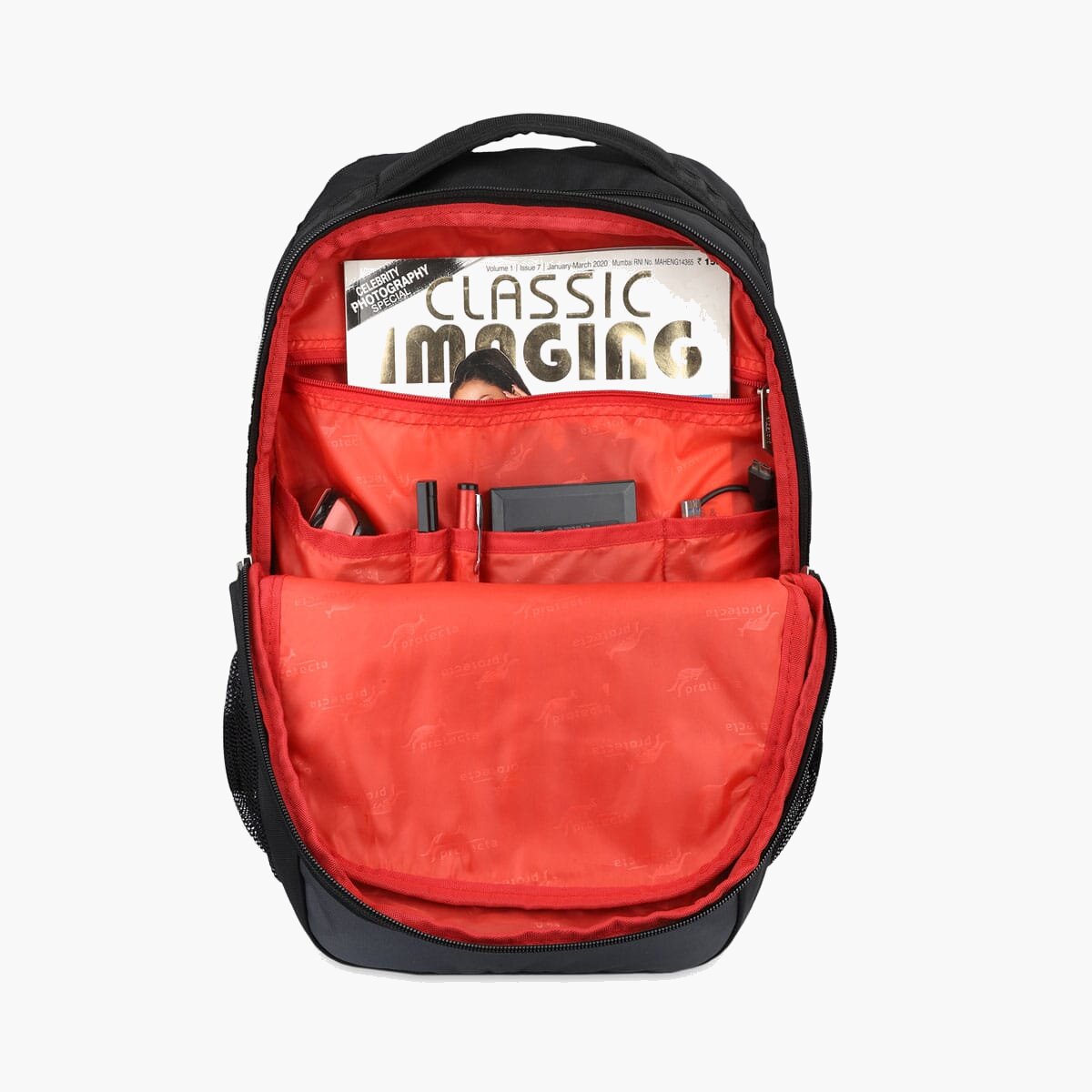 Black-Grey | Protecta Harmony Laptop Backpack-4