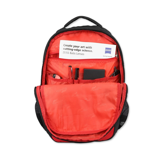 Black-Red | Protecta Harmony Laptop Backpack-4