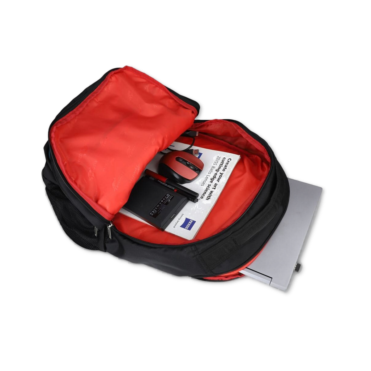 Black-Red | Protecta Harmony Laptop Backpack-5