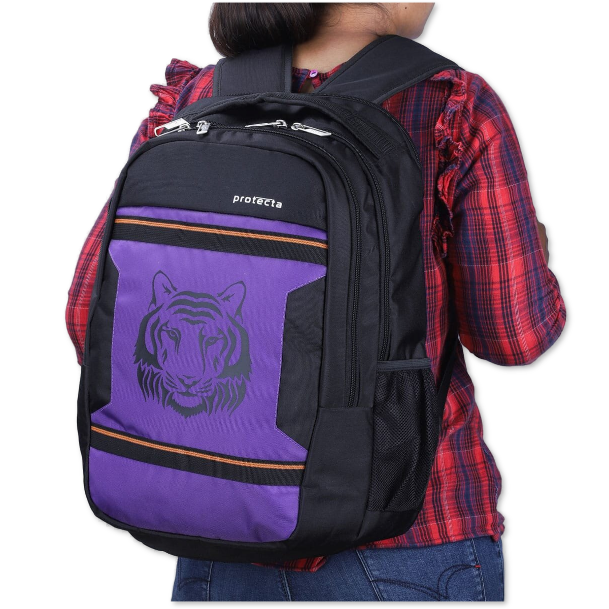 Black-Violet | Protecta Harmony Laptop Backpack-6