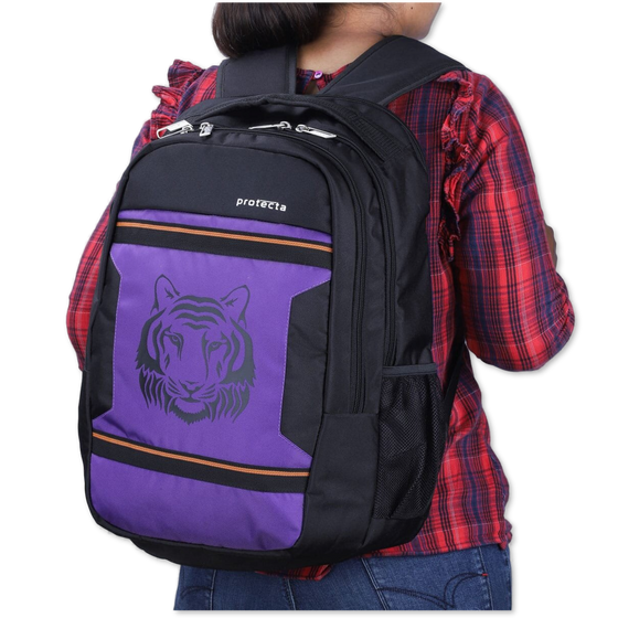 Black-Violet | Protecta Harmony Laptop Backpack-6