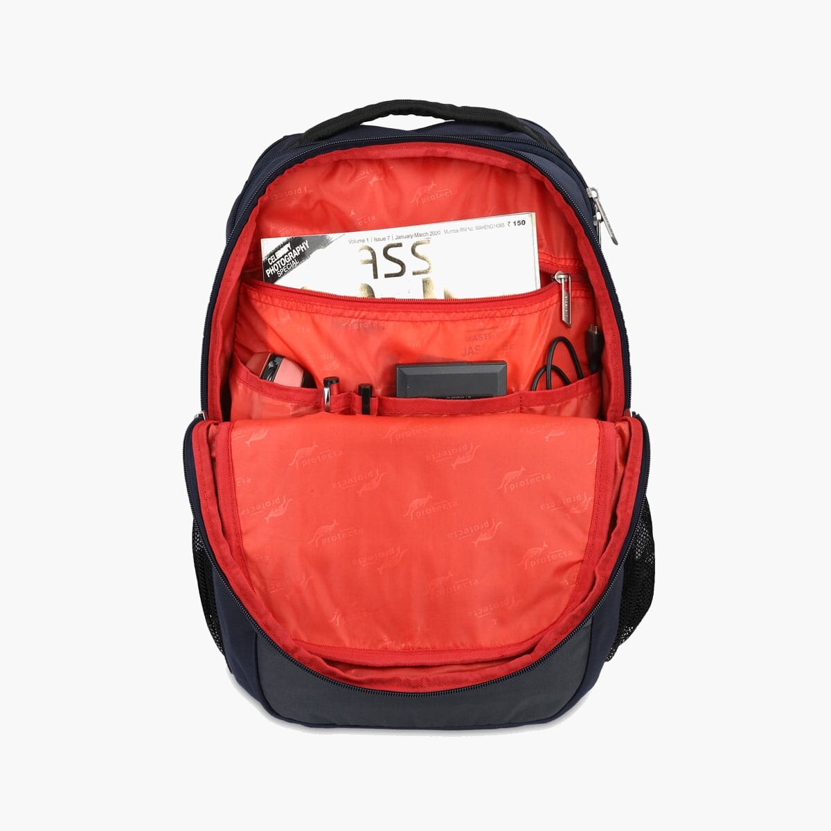 Navy-Grey | Protecta Harmony Laptop Backpack-4