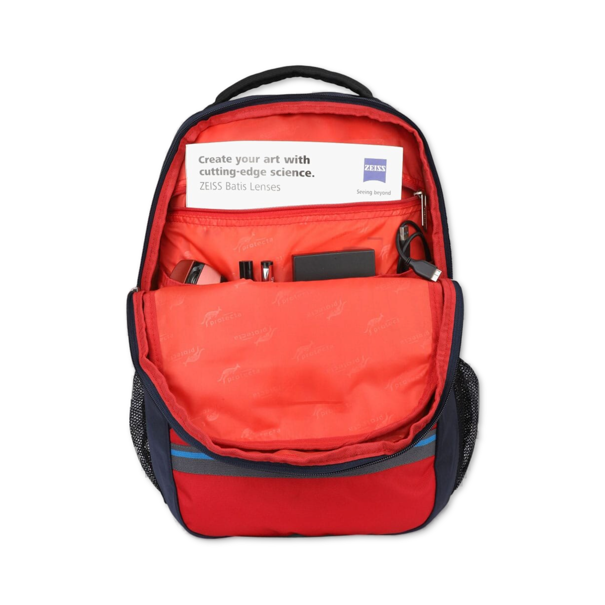 Navy-Red| Protecta Harmony Laptop Backpack-4