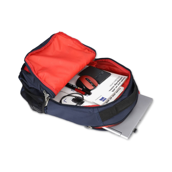 Navy-Red| Protecta Harmony Laptop Backpack-5