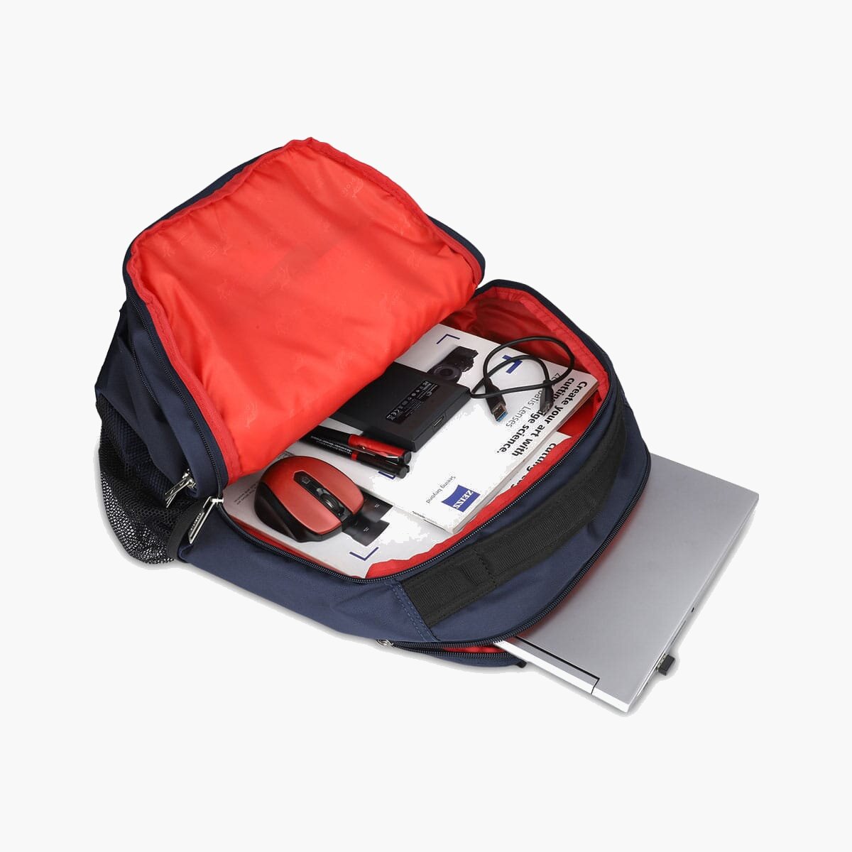 Navy-Violet| Protecta Harmony Laptop Backpack-5