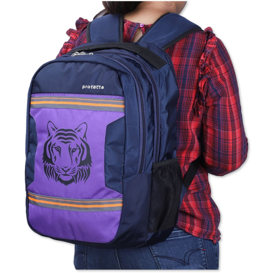 Navy-Violet| Protecta Harmony Laptop Backpack-6