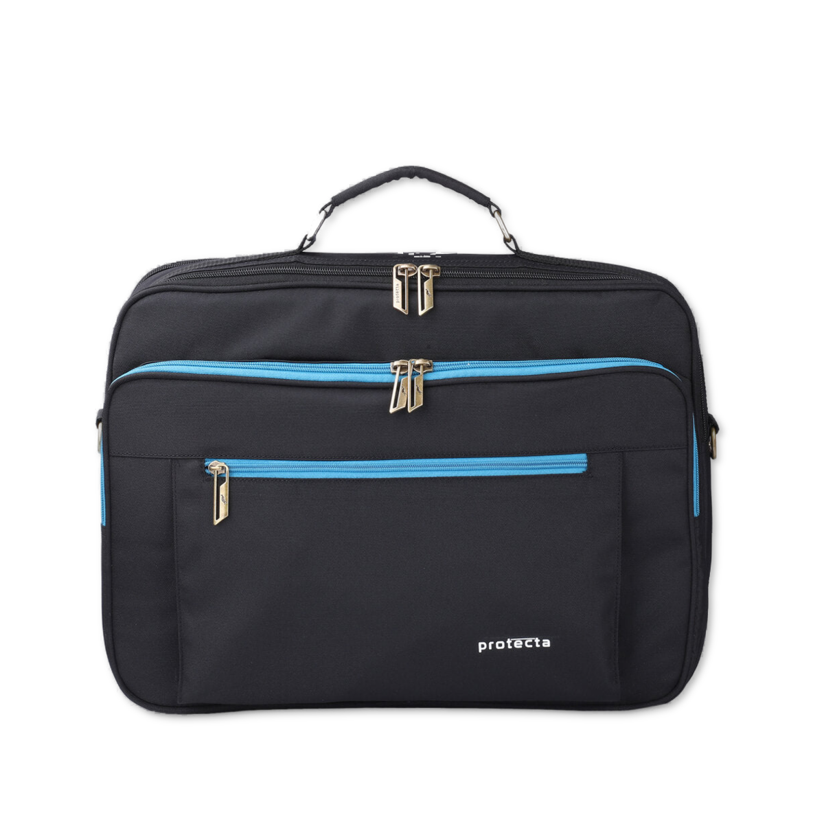 Black-Blue, Headquarter Travel & Office Bag-Main