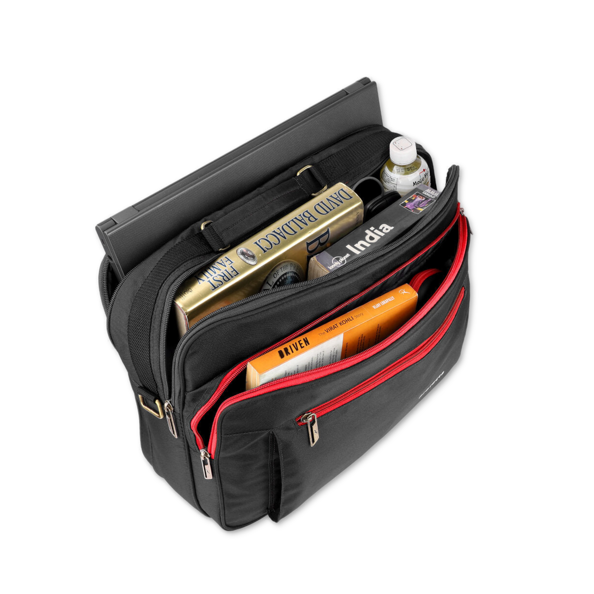 Black-Red, Headquarter Travel & Office Bag-2